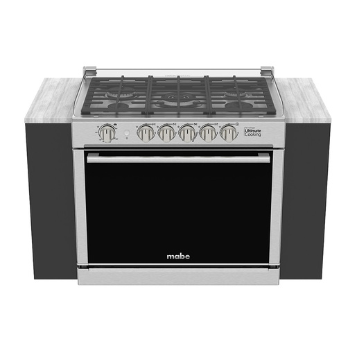 Estufa de Empotre 80 cm Acero Inoxidable Mabe - XOC80800CT1A