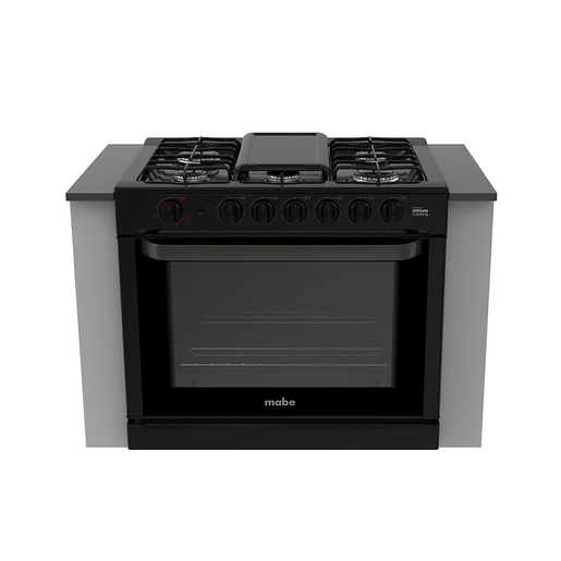 Estufa de Empotre 80 cm Negra Mabe - EMC80170NN1A