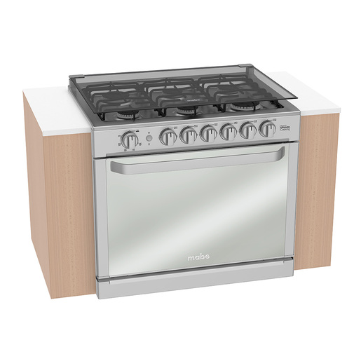 Estufa de Empotre 80 cm Acero Inoxidable Mabe - MA0C80280CI2B