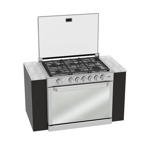 Estufa de Empotre 80 cm Acero Inoxidable Mabe - XOC80700CI1A
