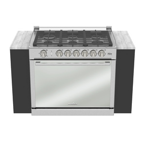 Estufa de Empotre 80 cm Acero Inoxidable Mabe - XOC80790CT1A Estufa de Empotre 80 cm Acero Inoxidable Mabe - XOC80790CT1A