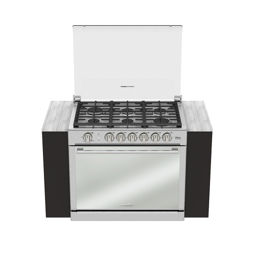 Estufa de Empotre 80 cm Acero Inoxidable Mabe - XOC80790CT1B