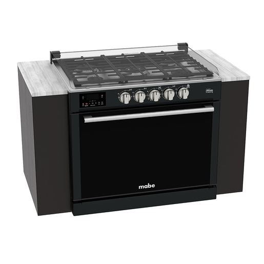 Estufa de Empotre 80 cm Black Slate Mabe - XOC80808CTV1A