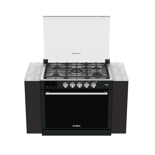 Estufa de Empotre 80 cm Black Slate Mabe - XOC80808CTV1A