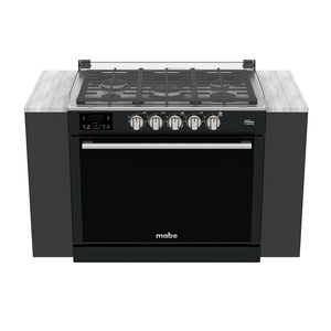 Estufa de Empotre 80 cm Black Slate Mabe - XOC80808CTV1A Estufa de Empotre 80 cm Black Slate Mabe - XOC80808CTV1A