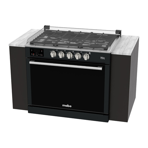 Estufa de Empotre 80 cm Black Slate Mabe - XOC80808CTV1A