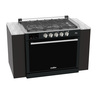 Estufa de Empotre 80 cm Black Slate Mabe - XOC80808CTV1B