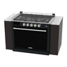 Estufa de Empotre 80 cm Black Slate Mabe - XOC80808CTV1B