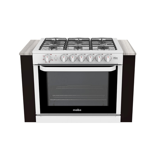 Estufa de Empotre 80 cm Blanca Mabe - EMC80130BB1A