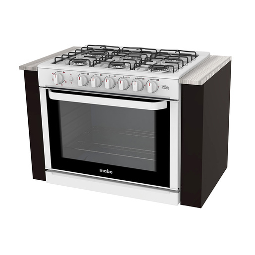 Estufa de Empotre 80 cm Blanca Mabe - EMC80130BB1A