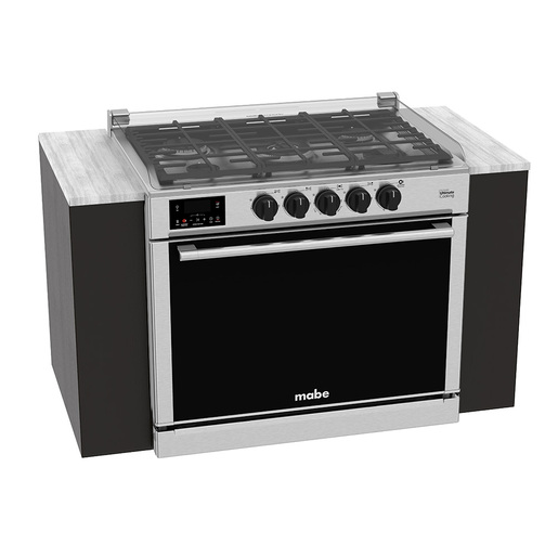 Estufa de Empotre 80 cm Acero Inoxidable Mabe - XOC80808CTN0A