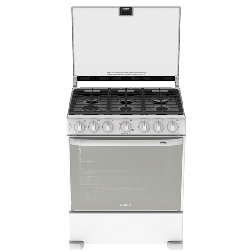 Estufa de Piso 76 cm (30 pulgadas) Blanca Mabe - EM7656CFIB0A