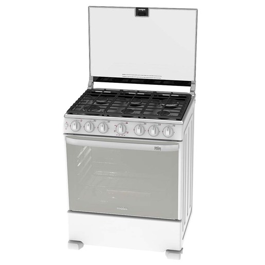Estufa de Piso 76 cm (30 pulgadas) Blanca Mabe - EM7656CFIB0A