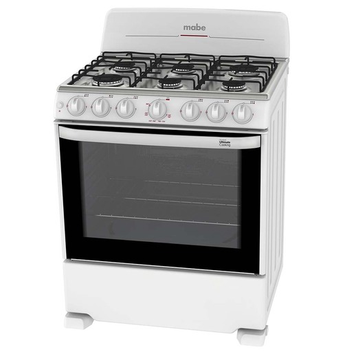 Estufa de Piso 76 cm (30 pulgadas) Blanca Mabe - WEM7640BAIB1A