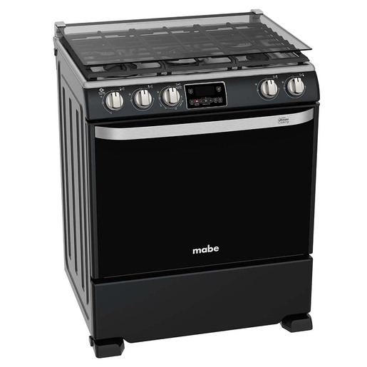Estufa de Piso 76 cm (30 pulgadas) Black Slate Mabe - EM7692CFIV1C