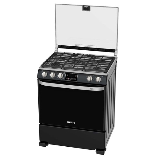 Estufa de Piso 76 cm (30 pulgadas) Black Slate Mabe - EM7692CFIV1C