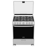 Estufa de Piso 76 cm (30 pulgadas) Plata Mercury Mabe - EM7670CFIS0E