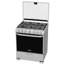 Estufa de Piso 76 cm (30 pulgadas) Plata Mercury Mabe - EM7670CFIS0E