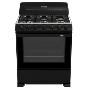 Estufa de Piso 76 cm (30 pulgadas) Negra Mabe - WEM7640BAIN1A Estufa de Piso 76 cm (30 pulgadas) Negra Mabe - WEM7640BAIN1A