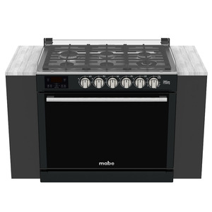 Estufa de Empotre 80 cm (30 pulgadas) Black Slate Mabe - XOC80810CTV0A Estufa de Empotre 80 cm (30 pulgadas) Black Slate Mabe - XOC80810CTV0A