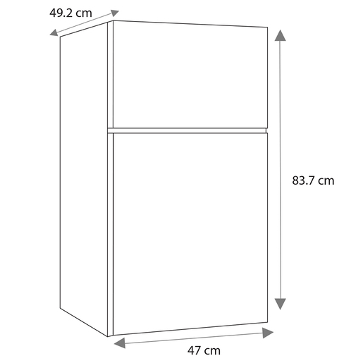 Frigobar Manual 87 L Blanco Mabe - RMF032PYMXB