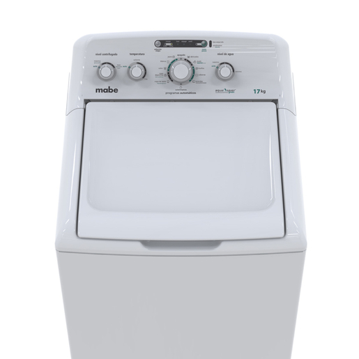 Lavadora Aqua Saver Green automática 17 Kg Blanca Mabe - LMA77114SBAB03