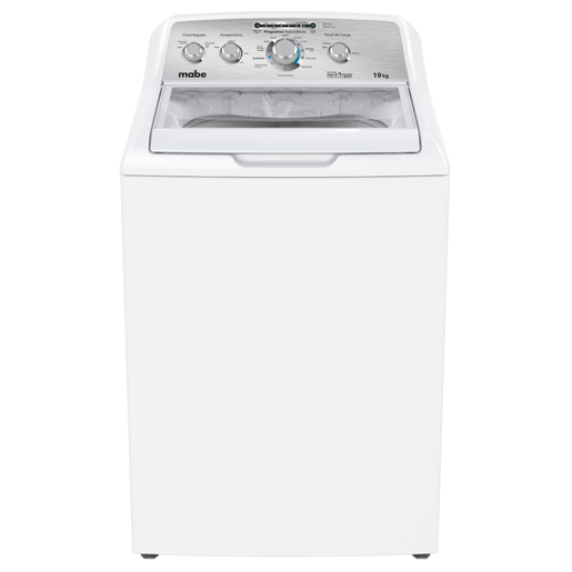 Lavadora Automática Aqua Saver Green 19 kg Blanca con Sanitizado Mabe - LMA79114WBAK01