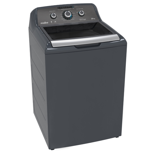Lavadora Automática Aqua Saver Green 20 kg Diamond Gray con Sanitizado Mabe - LMH70203WDAB10