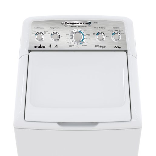 Lavadora Aqua Saver Green automática 22 Kg Blanca Mabe - LMH72205SBAB05