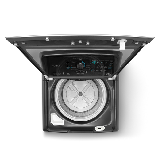 Lavadora Aqua Saver Green automática 24 Kg Silver Mabe - LMH74201WDAB05