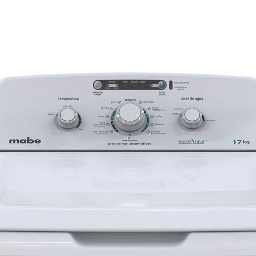 Lavadora Automática 17 Kg Blanca Mabe - LMA77113CBAB03