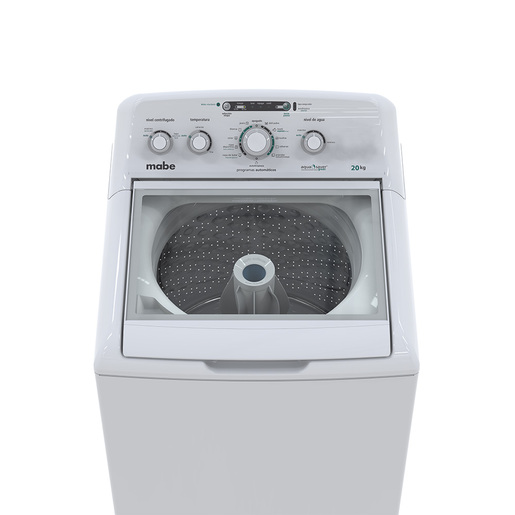 Lavadora Automática Aqua Saver Green 20 Kg Blanca Mabe - LMA70214VBAB02