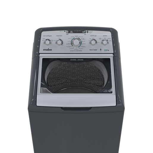 Lavadora Aqua Saver Green automática 22 Kg Silver Mabe - LMH72205WDAB04