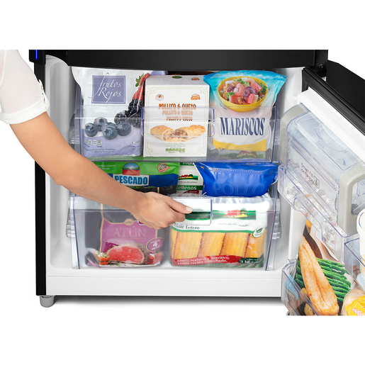 Refrigerador Automático 400 L  Black Stainless Steel Mabe - RMB400IBMRP0