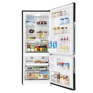 Refrigerador Bottom Freezer 520 L (19 pies) Black Stainless Steel Mabe - RMB520IJMRPB Refrigerador Bottom Freezer 520 L (19 pies) Black Stainless Steel Mabe - RMB520IJMRPB
