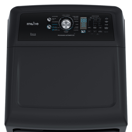 Secadora Eléctrica 220 V 7.2 cu. ft. (22 kg) Diamond Gray con Sanitizado Mabe - DME17R8MSDBP10