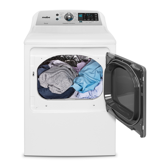 Secadora Gas 7.4 Cuft Blanca Mabe - SMG17R8MSBAB01