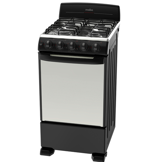Estufa de piso 50 cm Negra Mabe - EM5042BSIN0B