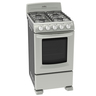 Estufa de piso 50 cm Plata Mercury Mabe- EM5030BAIS0B
