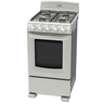 Estufa de piso 50 cm Plata Mercury Mabe- EM5030BAIS0B