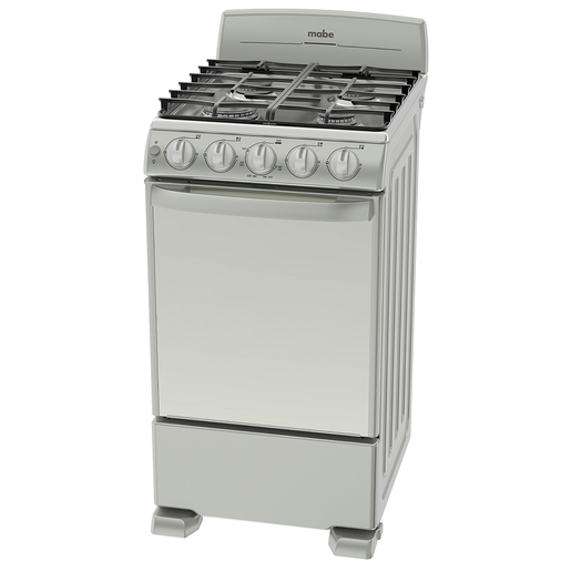 Estufa de piso 50 cm Plata Mercury Mabe - EM5043BFIS0B