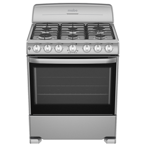 Estufa de piso 76 cm Plata Mercury Mabe - CEM7641BSIS0A Estufa de piso 76 cm Plata Mercury Mabe - CEM7641BSIS0A