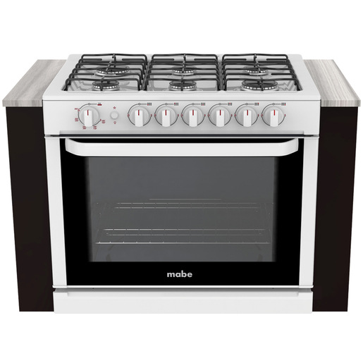 Estufa de empotre 80 cm Blanca Mabe - EMC80130BB0B