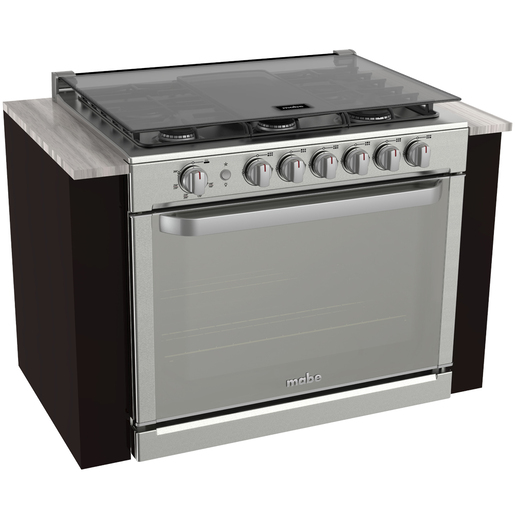 Estufa de empotre 80 cm Inoxidable Mabe - XOC80700CI0B