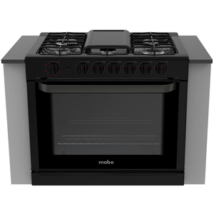 Horno gas 80 cm negro Mabe - HM8015NN0A, Hornos Servicio, Cocción  Servicio