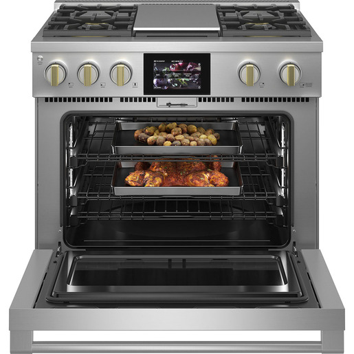 Estufa de Piso 90 cm (36 pulgadas) Inoxidable Monogram - ZDP364NDT1SS