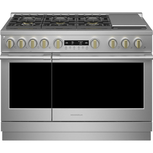 Estufa de Piso 120 cm (48 pulgadas) Inoxidable Monogram - ZGP486NDT1SS