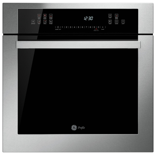 Horno empotrable 60cm Acero Inoxidable vidrio Negro GE Profile - HGP6065EWAI0E