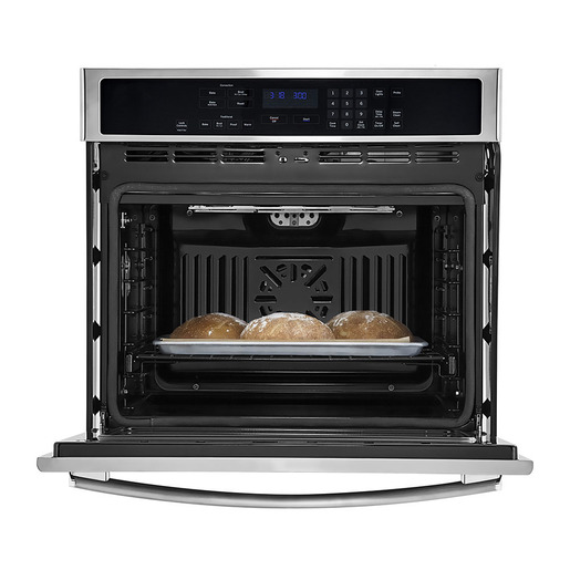 Horno empotrable 76cm Acero Inoxidable vidrio Negro GE Profile - PT7050SF9SS
