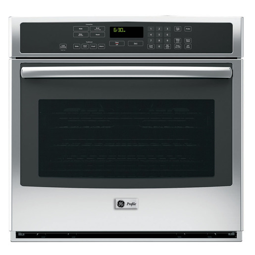 Horno empotrable 76cm Acero Inoxidable vidrio Negro GE Profile - PT7050SF9SS
